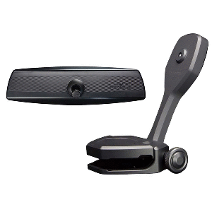 PTM Watersports Mirror/Bracket Kit w/VR-140 PRO Mirror & ZXR-360 (Titanium Grey)