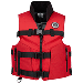 Mustang ACCEL 100 Fishing Foam Vest - Red/Black - Large