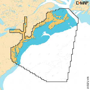 C-MAP REVEAL&trade; X - Nova Scotia to the Chesapeake Bay - M-NA-T-202-R-MS