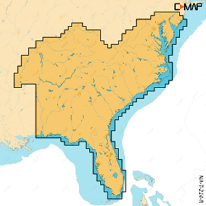 C-MAP REVEAL&trade; X - U.S. Lakes South East CD-93629