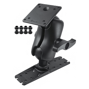 RAM Mount RAM&reg; Ball Mount w/100x100mm VESA Plate &amp; Large Electronics Plate