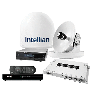 INTELLIAN Intellian i2 US System w/DISH/Bell MIM-2 (w/3M RG6 Cable) 15M RG6 Cable & DISH HD Wally Receiver - B4-209DNSB2