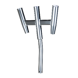 C.E. Smith Aluminum Angled Trident Rod Holder CD-94536