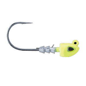 Berkley Fusion19&trade; Swimbait Jighead - 2/0 - 1/8oz - Chartreuse CD-94648