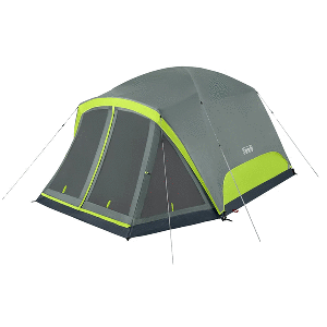 Coleman Skydome&trade; 6-Person Camping Tent w/Screen Room - Rock Grey CD-94711