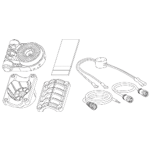 Humminbird Open Water Adapter Kit - MEGA Live CD-94771