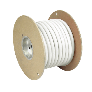Pacer White 6 AWG Battery Cable - 50' 