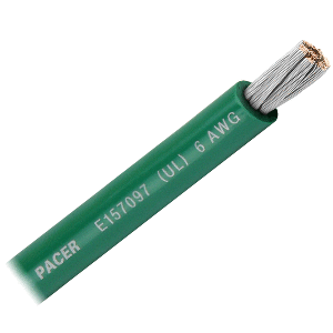 Pacer-Group-Pacer-Green-6-AWG-Battery-Cable---Sold-By-The-Foot---WUL6GN-FT WUL6GN-FT