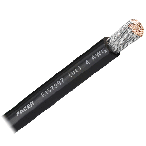 Pacer Black 4 AWG Battery Cable - Sold By The Foot CD-94913