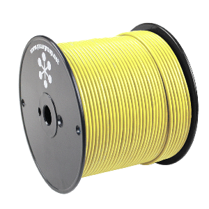 Pacer Yellow 18 AWG Primary Wire - 500' 
