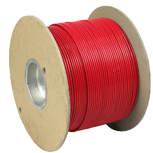 Pacer Red 18 AWG Primary Wire - 1,000' CD-95055