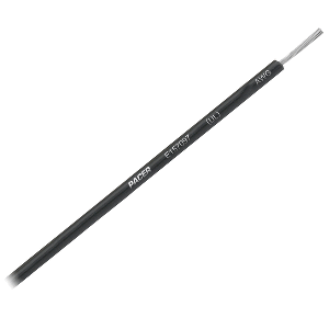 Pacer Black 14 AWG Primary Wire - 25' 