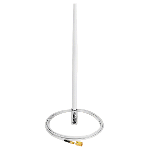 Digital Antenna 4&#39; VHF/AIS White Antenna w/15&#39; Cable CD-95724