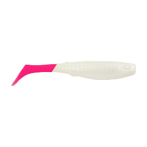 Berkley Gulp!&reg; Saltwater Jerkshad - 4&quot; - Pearl White/Pink CD-95737