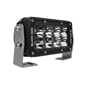 Black-Oak-LED-Black-Oak-Pro-Series-3.0-Double-Row-4inch-LED-Light-Bar---Flood-Optics---Black-Housing---4F-D5OS 4F-D5OS