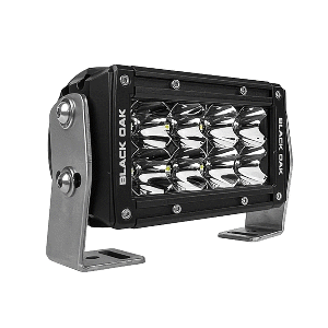 Black-Oak-LED-Black-Oak-Pro-Series-3.0-Double-Row-4inch-LED-Light-Bar---Spot-Optics---Black-Housing---4S-D5OS 4S-D5OS
