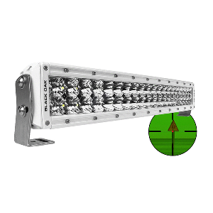 Black Oak Pro Series Double Row Combo Infrared 20&quot; 850nm Light Bar - White CD-95859