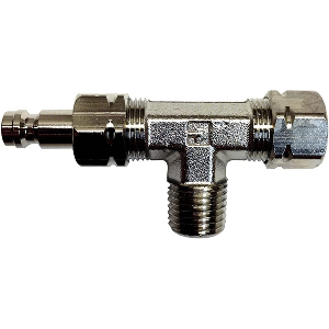 Uflex Tee Fitting w/Bleed Nipple f/IB &amp; Stern Drive Cylinders CD-96190