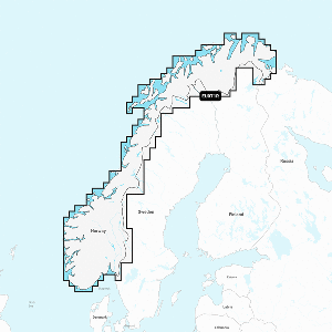 Garmin Navionics Vision+ NVEU071R - Norway, Lakes & Rivers - Inland Marine Chart - 010-C1266-00