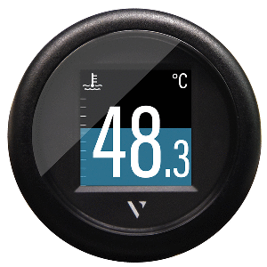 Veratron 52mm (2-1/16&quot;) ViewLine Flex Gauge - J1939 - Black CD-96701