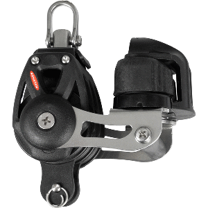 Ronstan Series 40 Orbit BB Triple Block w/Becket, Cleat &amp; Swivel Shackle CD-97317
