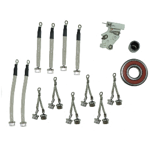 Balmar Offshore Repair Kit 95 Series 12/24V Includes Bearings, Brushes, Positive/Negative Diode CD-97436