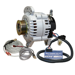 Balmar Alternator 100 AMP Kit 12V 3.15&quot; Dual Foot Saddle K6 Pulley Regulator &amp; Temp Sensor CD-97457