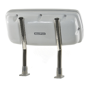 Navpod NavPod SystemPod Pre-Cut f/Garmin GPSMAP&reg; 1242 & 1222xsv with 2 Holes f/9.5" Wide Angle Guard - GP1170-07