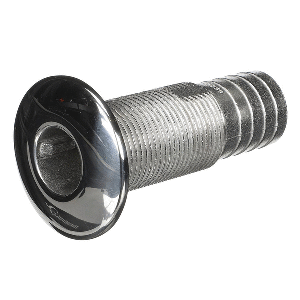 Attwood-Marine-Attwood-Stainless-Steel-Thru-Hull-Standard-Straight-Barbed---1-1-4inch-Inner-Diameter---66550-3 66550-3