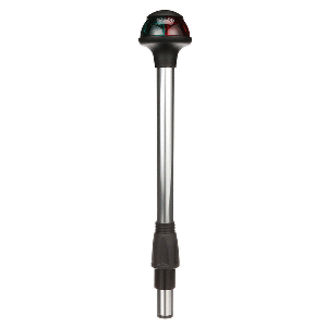Attwood Marine Attwood Bi-Color Stowaway Light w/Task Light - 10" Straight & 3-Pin - 10/7/5095