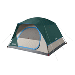 Coleman Skydome 4-Person Camping Tent - Evergreen