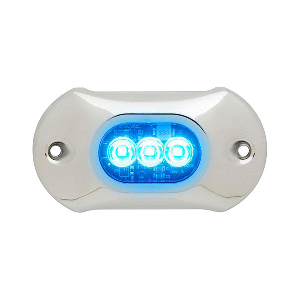 Attwood LightArmor HPX Underwater Light - 3 LED &amp; Blue CD-98173