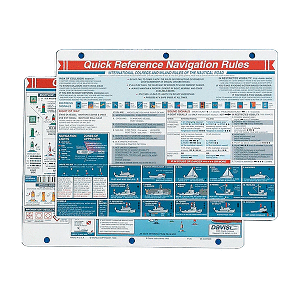 Davis Instruments Davis Quick Reference Navigation Rules Card - 125
