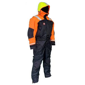 First-Watch-Anti-Exposure-Suit-Hi-Vis---Orange-Black---Small---AS-1100-OB-S AS-1100-OB-S