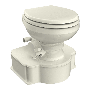DOMETIC-Dometic-Bone-M65-Marine-Gravity-Toilet---Elongated-Seat-Size-w-Foot-Pedal---312500003 312500003