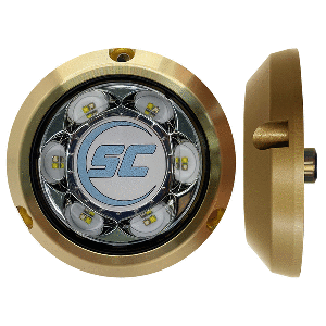 Shadow-Caster-LED-Lighting-Shadow-Caster-SC3-Series-Bimini-Blue-Bronze-Surface-Mount-Underwater-Light---SC3-BB-BZSM SC3-BB-BZSM