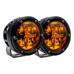 Rigid Industries RIGID Industries 360 Series 4" Spot w/Amber Pro Lens - Pair - 36123