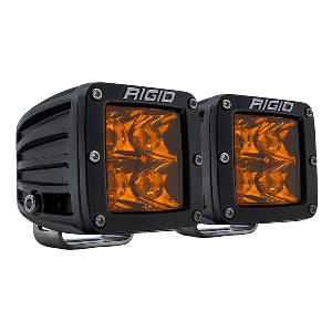 Rigid Industries RIGID Industries D-Series Spot w/Amber Pro Lens - Pair - 20252