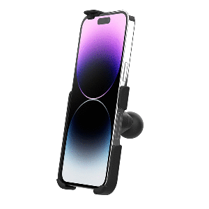 RAM Mount RAM&reg; Form-Fit Holder f/iPhone 13 Pro Max, 14 Plus &amp; Pro Max w/Ball