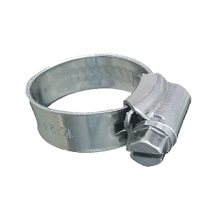 Trident-Marine-316-SS-Non-Perforated-Worm-Gear-Hose-Clamp---3-8inch-Band---11-32inch-25-32inch-Clamping-Range---10-Pack---SAE-Size-6---705-0381 705-0381