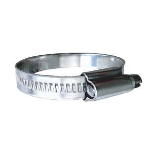 Trident-Marine-316-SS-Non-Perforated-Worm-Gear-Hose-Clamp---15-32inch-Band---(2inch---2-9-16inch)-Clamping-Range---10-Pack---SAE-Size-32---710-2001 710-2001