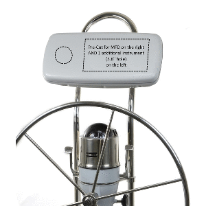 Navpod NavPod SystemPod Pre-Cut f/Garmin ECHOMAP Plus/UHD 92sv/93sv/94sv/95sv &ndash; Plus One Additional Instrument f/9.5&Prime; Wide Guard - GP1040-43