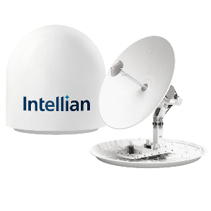 INTELLIAN Intellian s100N 1M HD Satellite TV Antenna In v100NX/t100N Matching Dome - Includes Multi-Switch Module - T4-107BT3