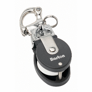 Barton-Marine-Size-2-Snatch-Block-w-Stainless-Snap-Shackle---35mm-Sheave---90301 90301