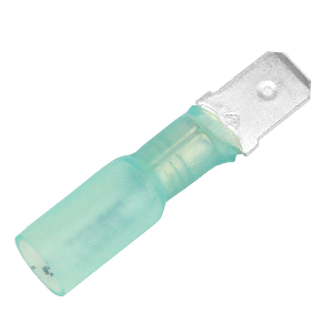 Pacer-Group-Pacer-16-14-AWG-Heat-Shrink-Male-Disconnect---3-Pack---TDE14-250M-3 TDE14-250M-3