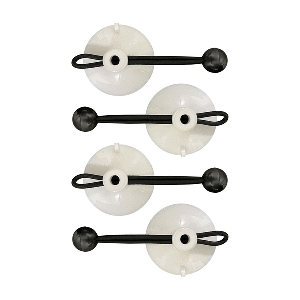 Carver Suction Cup Tie Downs - 4-Pack
