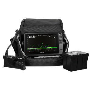 Garmin ECHOMAP&trade; UHD2 93SV LiveScope&trade; Plus Ice Fishing Bundle LI w/ECHOMAP&trade; UHD2 93sv, LiveScope Plus System & Lithium-ion Battery