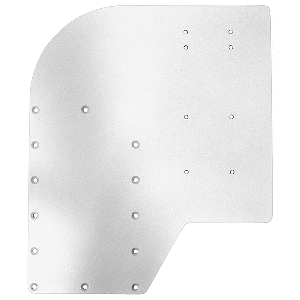 Sea-Brackets-Large-Offset-Trolling-Motor-Plate---SEA2307 SEA2307