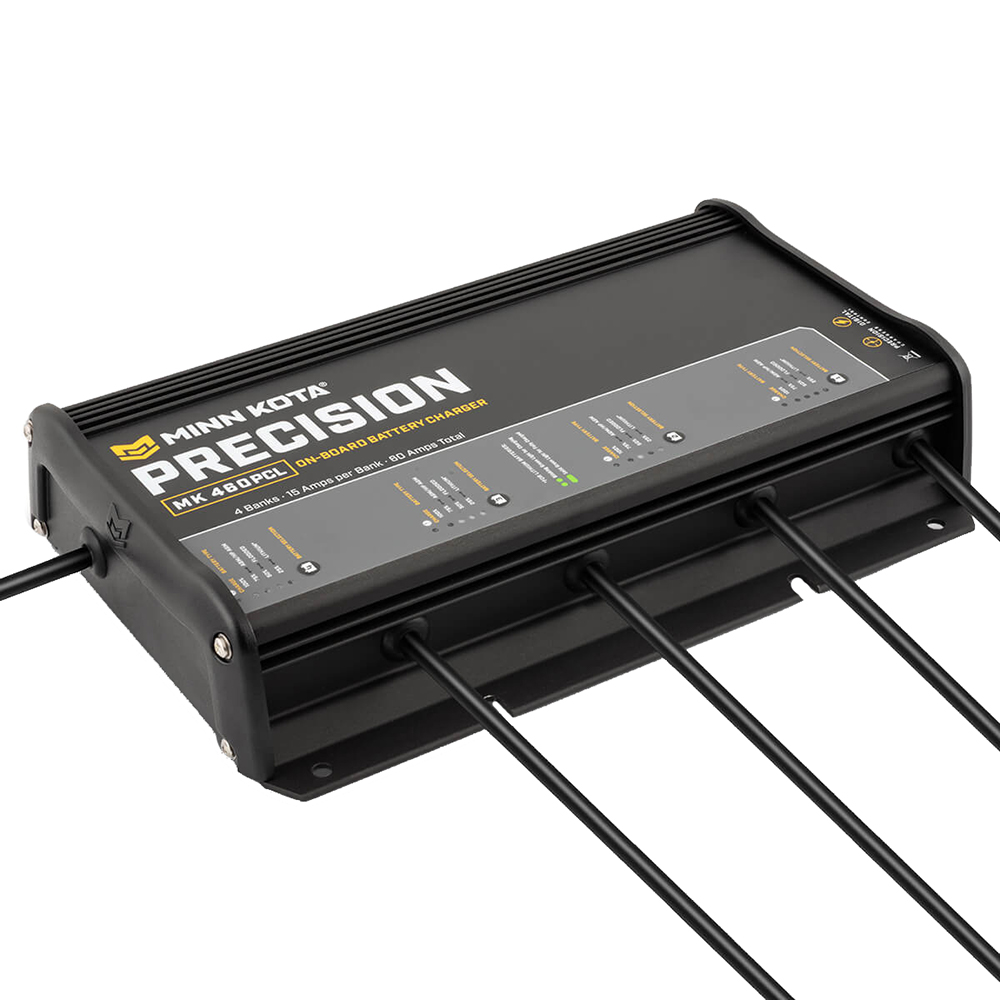 image for Minn Kota On-Board Precision Charger MK-460 PCL 4 Bank x 15 AMP LI Optimized Charger