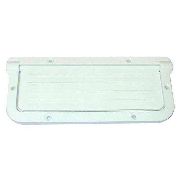 image for T-H Marine Large Rectangular Scupper – White